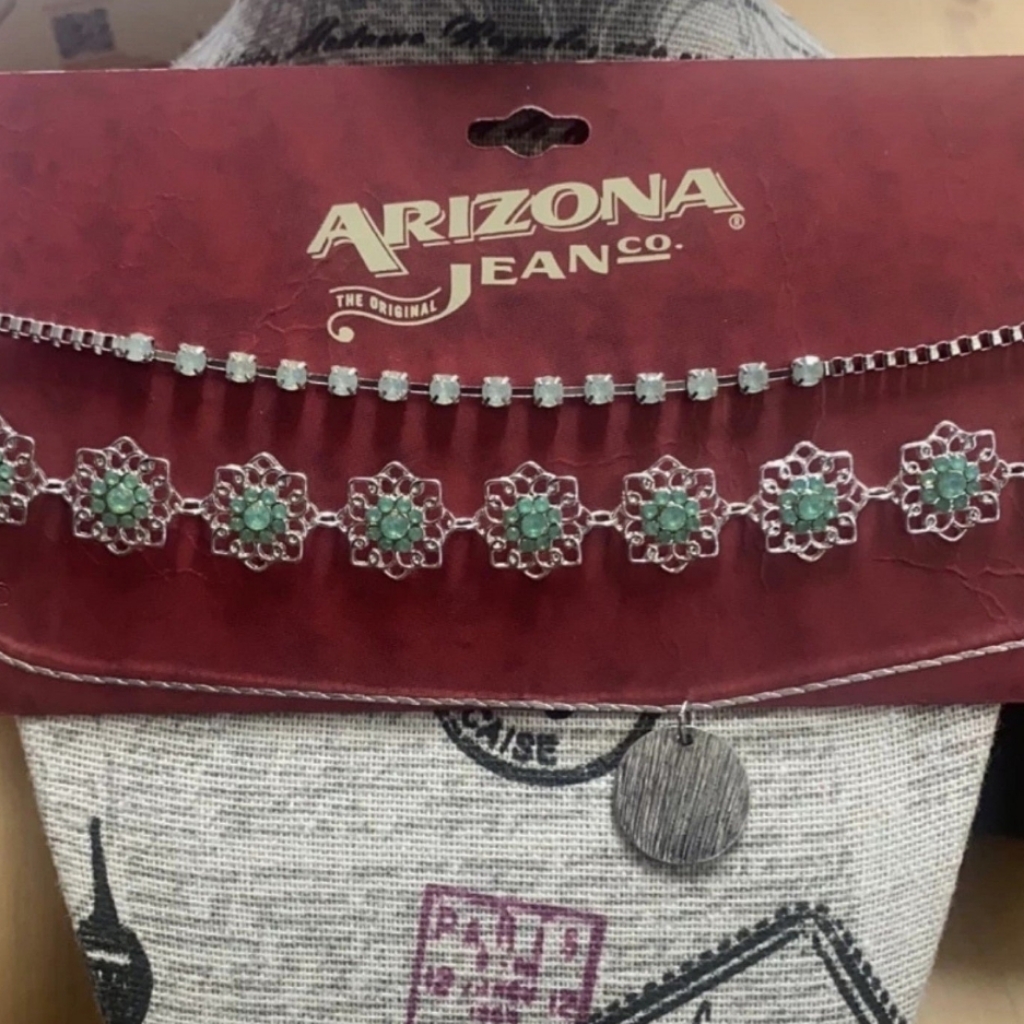 Arizona Jean Co Choker Necklace Set 8$